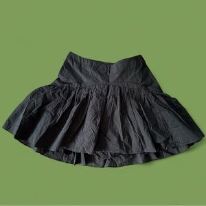 Lulu's Black Mini Skirt